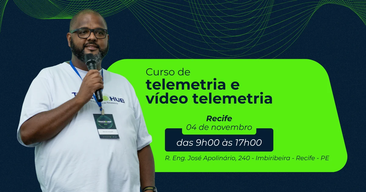 Capa do evento Curso Telemetria e Vídeo Telemetria